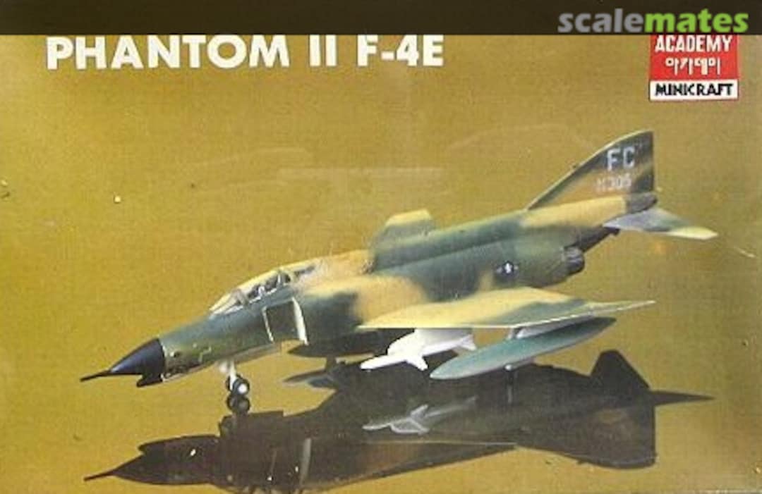 Boxart McDonnell-Douglas F-4E Phantom II 1625 Academy/Minicraft Boxart McDonnell-Douglas F-4E Phantom II 1625 Academy/Minicraft