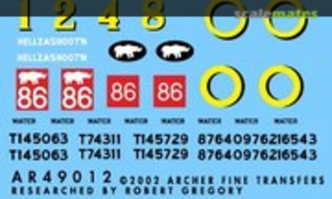 1:48 9th Lancers, 1st Armoured Division, North Africa (C squadron) (Archer AR49012) AR49012