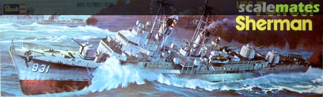 Boxart USS Forrest Sherman H-463 Revell Boxart USS Forrest Sherman H-463 Revell
