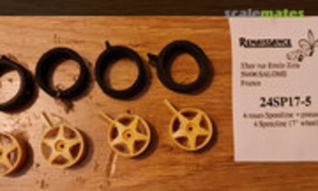 1:24 Speedline 17 inches 5 arms (Renaissance 24SP17-5) 24SP17-5