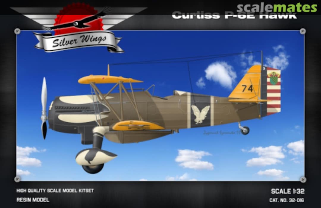 Boxart Curtiss P-6E Hawk 32-016 Silver Wings Boxart Curtiss P-6E Hawk 32-016 Silver Wings