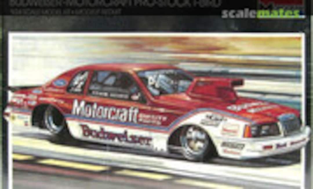 1:24 BUDWEISER-MOTORCRAFT PRO-STOCK T-BIRD (Monogram 2727)
