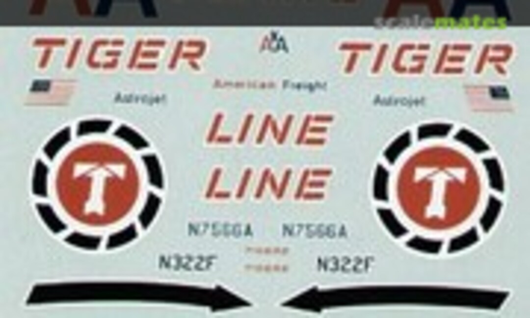 1:100 Boeing 707-320C Freighter (Microscale 44-29) 44-29