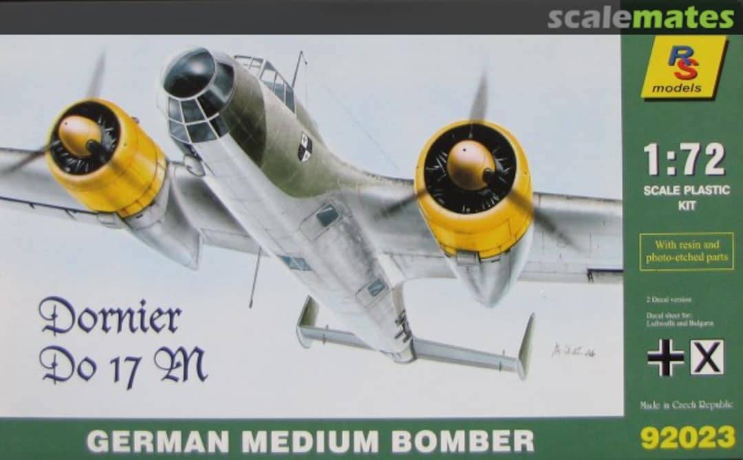 Boxart Dornier Do 17 M 92023 RS Models