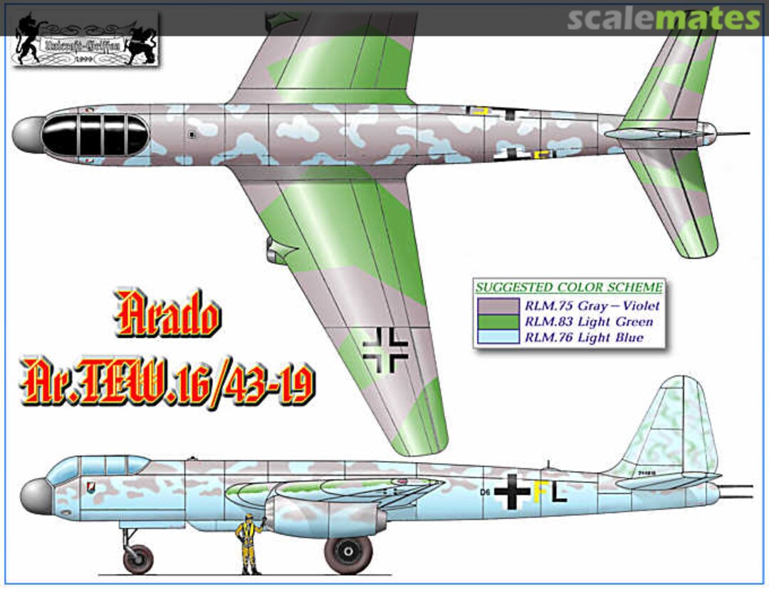 Boxart Arado TEW.16/43-19 Unicraft Models Boxart Arado TEW.16/43-19 Unicraft Models