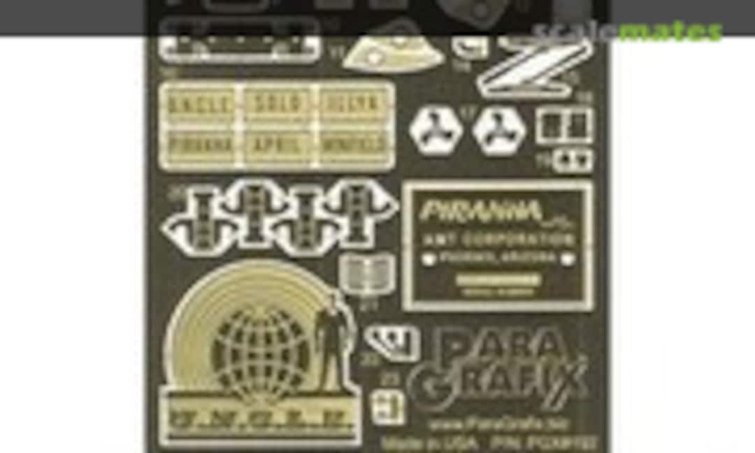 1:25 Piranha Super Spy Car Detail Set (ParaGrafix Modeling Systems PGX192) PGX192