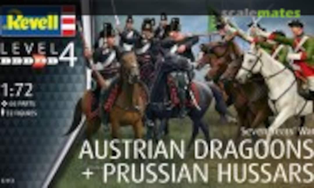 1:72 Austrian Dragoons + Prussian Hussars (Revell 02453) 02453