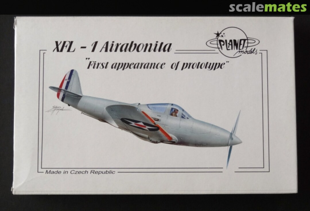 Boxart XFL-1 Airabonita PLT136 Planet Models Boxart XFL-1 Airabonita PLT136 Planet Models