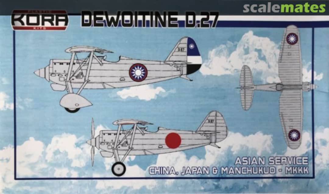 Boxart Dewoitine D.27 KP7287 Kora Models