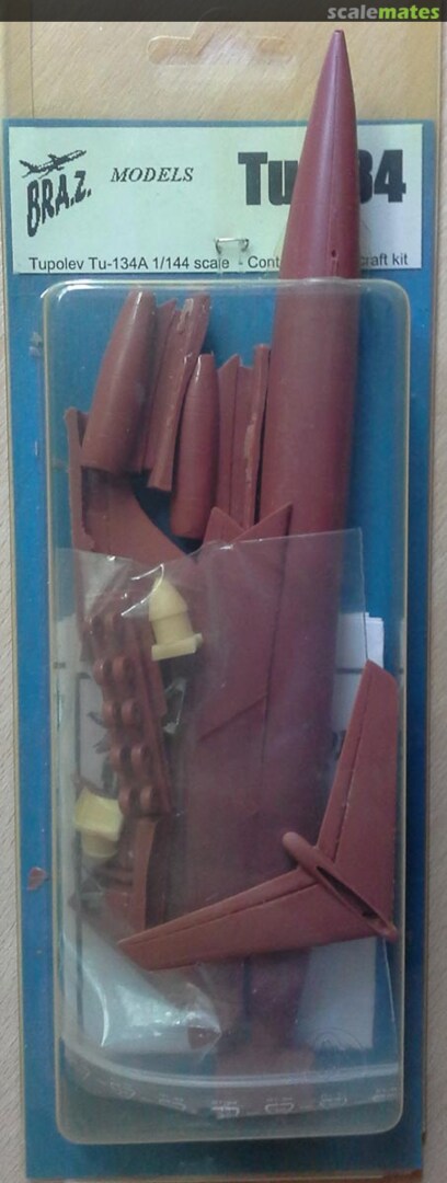 Boxart Tupolev Tu-134A B4TA Bra.Z Models Boxart Tupolev Tu-134A B4TA Bra.Z Models