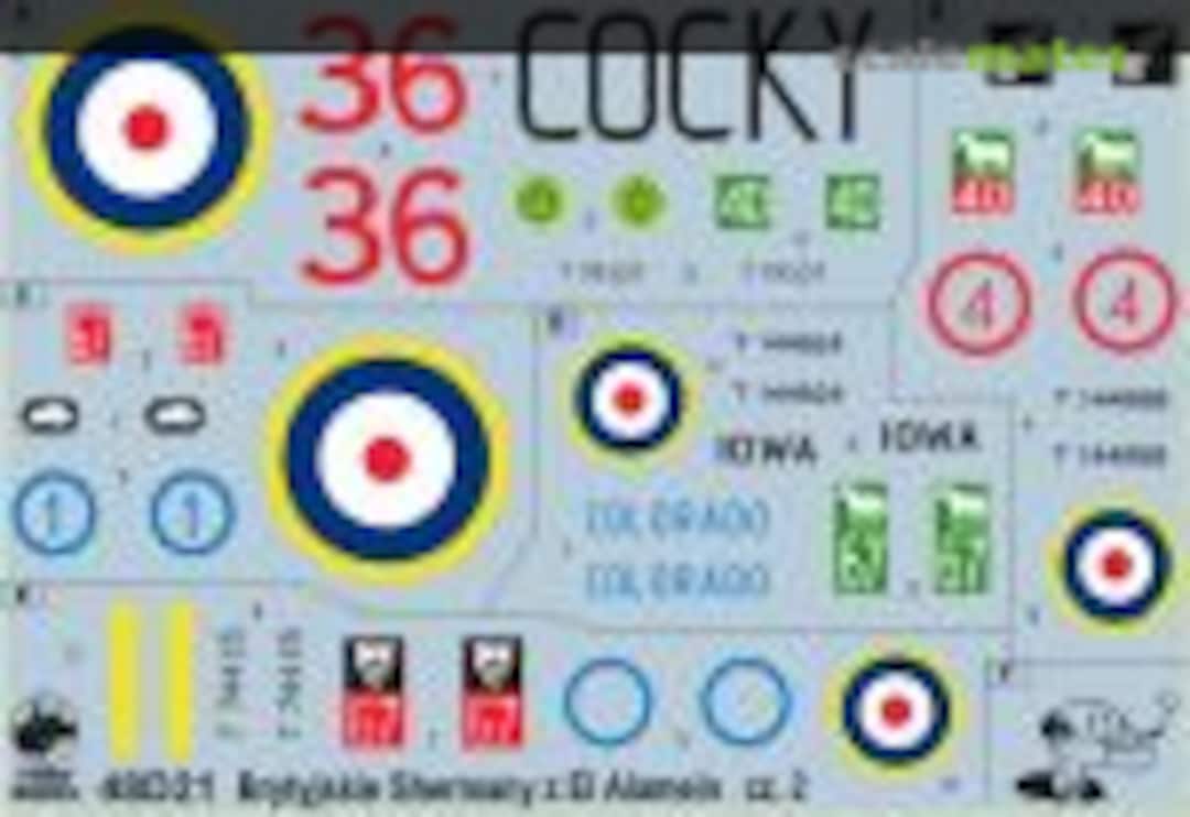 Boxart British Sherman tanks at Alamein vol.2 48D21 ToRo Model Boxart British Sherman tanks at Alamein vol.2 48D21 ToRo Model