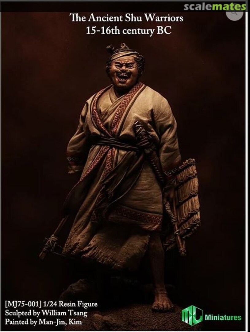 Boxart Ancient Shu Warriors 15-16th Century BC MJ75-001 MJ Miniatures