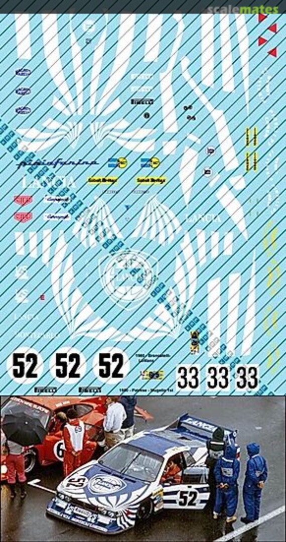 Boxart Lancia Beta Montecarlo 1980 LeMans Conversion TK24014 KMP