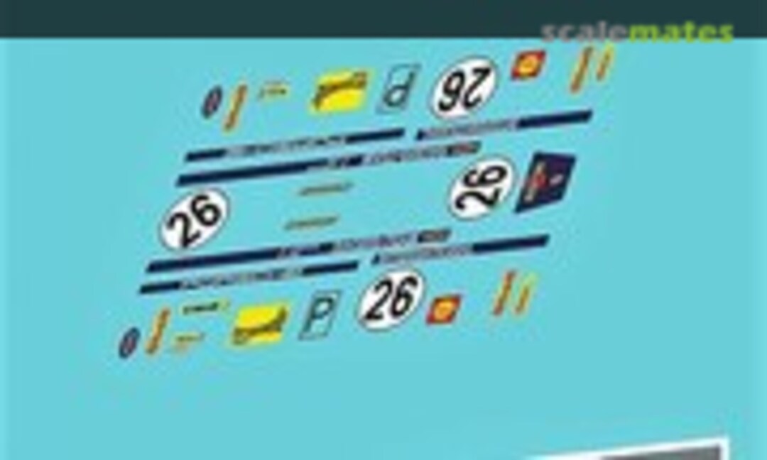 1:24 Porsche 908/02 K #009 "MARTINI" (Atalaya Slot Decals ADCP114) ADCP114