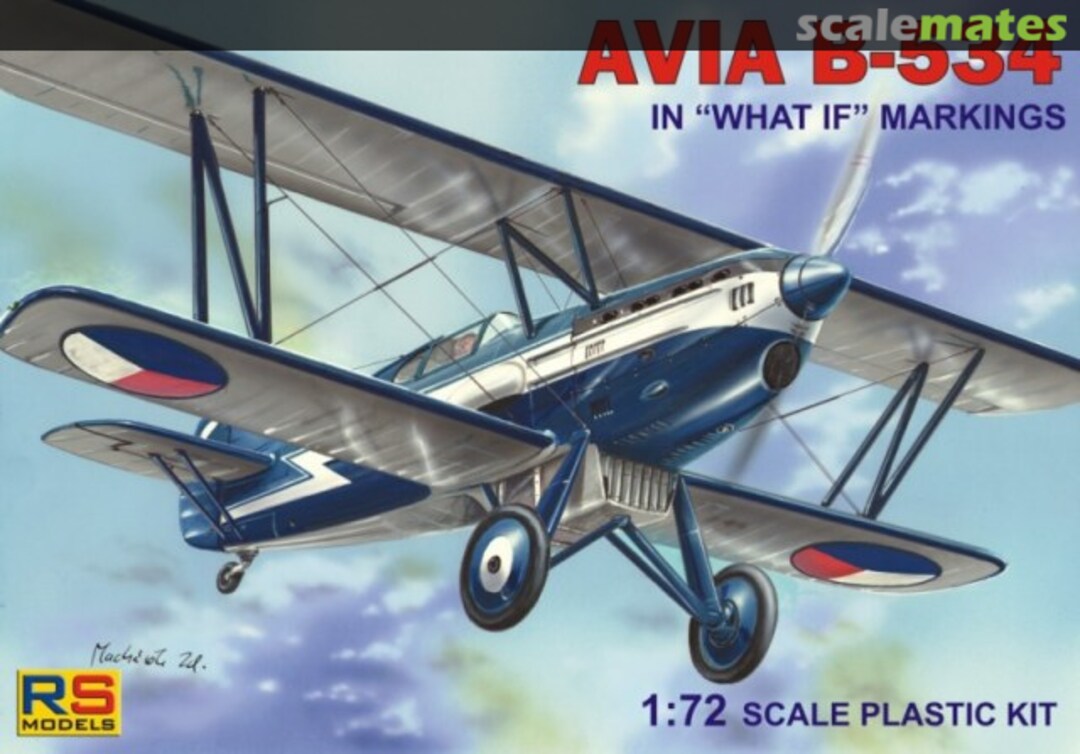 Boxart Avia B-534 92080 RS Models