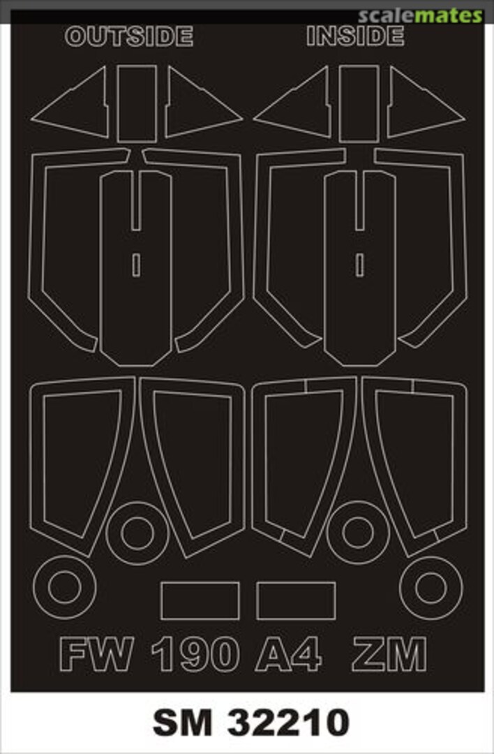 Boxart Fw 190A-4 masks SM32210 Montex Boxart Fw 190A-4 masks SM32210 Montex