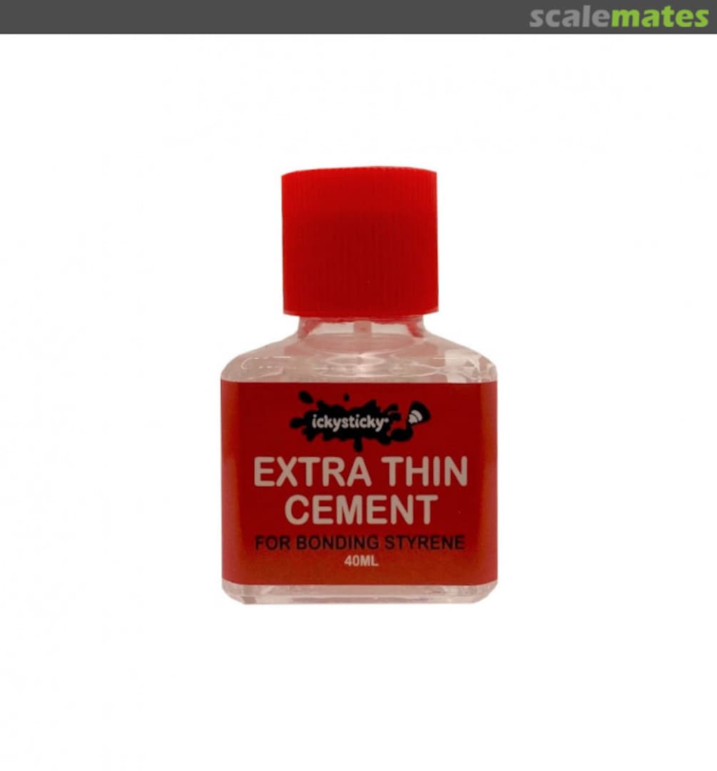 Boxart Extra Thin Cement 40ml 13409 IckySticky Boxart Extra Thin Cement 40ml 13409 IckySticky