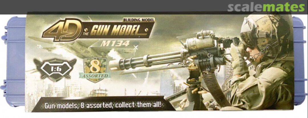 Boxart M134 Minigun 4D Puzzle Model Boxart M134 Minigun 4D Puzzle Model