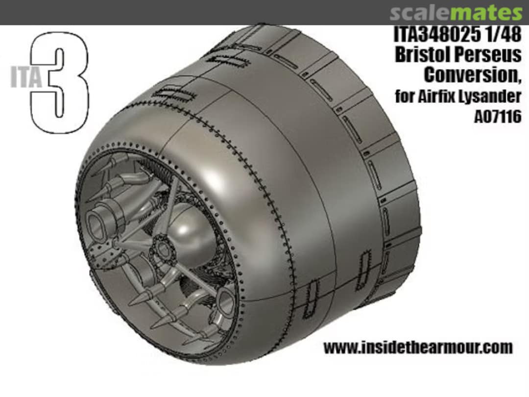 Boxart Perseus Lysander MkII engine conversion ITA348025 Inside the Armour ITA3 Boxart Perseus Lysander MkII engine conversion ITA348025 Inside the Armour ITA3