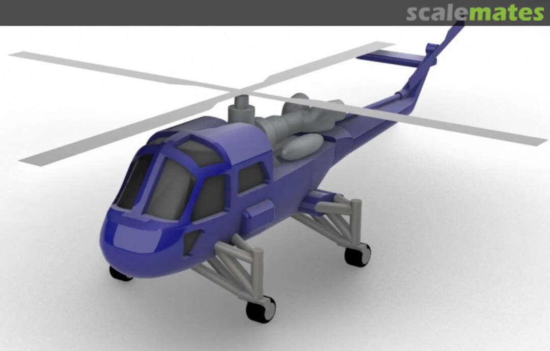 Boxart Wasp Helicopter STA109 Starling Models Boxart Wasp Helicopter STA109 Starling Models