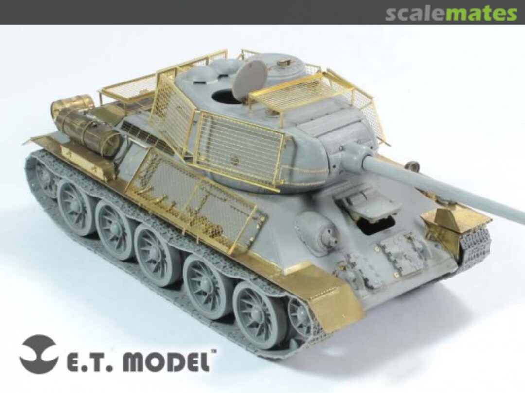 Boxart WWII Soviet Bedspring Armor for T34/85, JS-2 EA35-083 E.T. Model Boxart WWII Soviet Bedspring Armor for T34/85, JS-2 EA35-083 E.T. Model