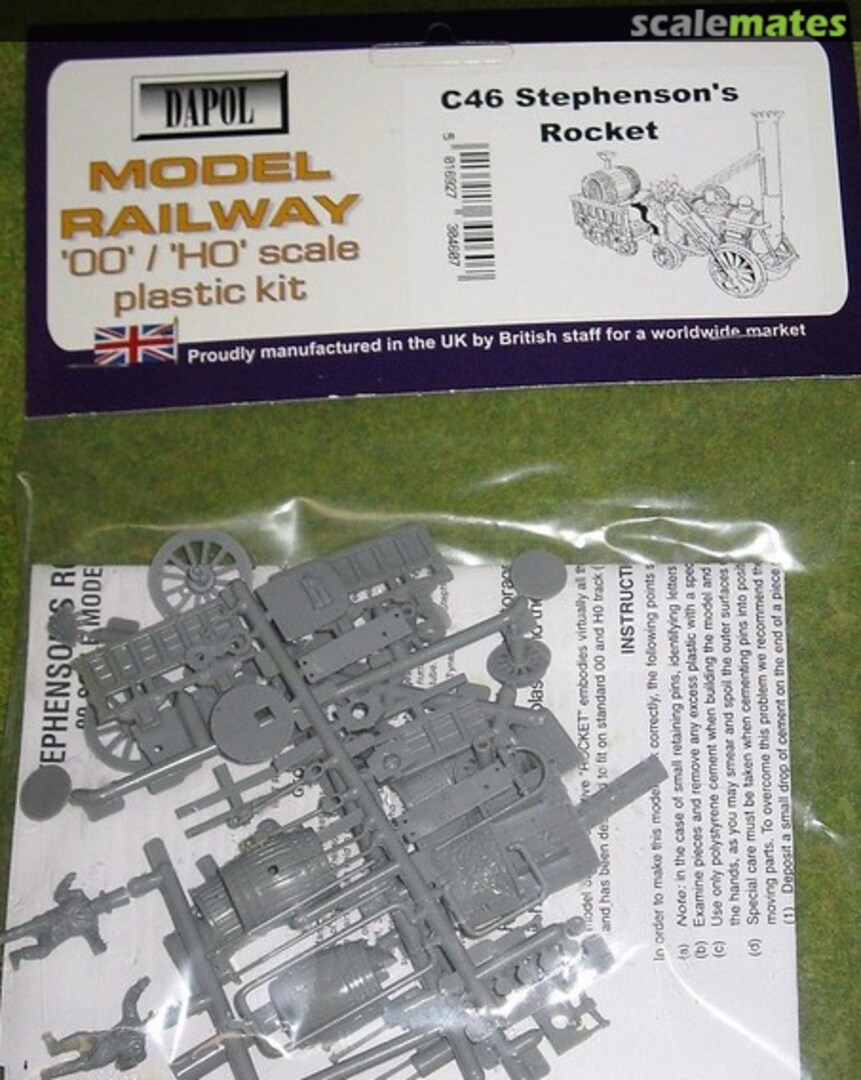 Boxart Stephenson's Rocket C46 Dapol Boxart Stephenson's Rocket C46 Dapol