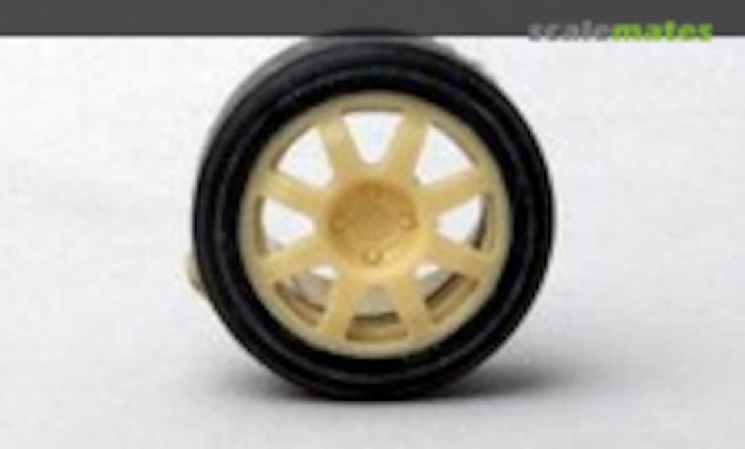 1:24 4 Wheels Speedline 8 sp. 16" Mud (Renaissance 24SP168T) 24SP168T