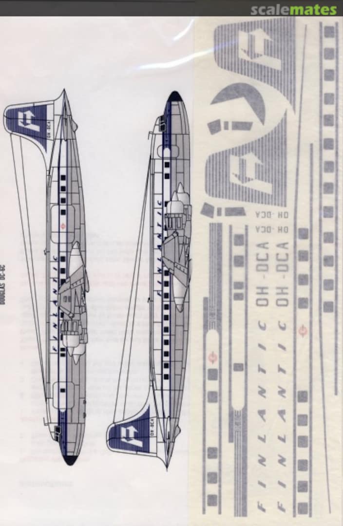 Boxart DC-6B Finlantic Model Alliance Boxart DC-6B Finlantic Model Alliance