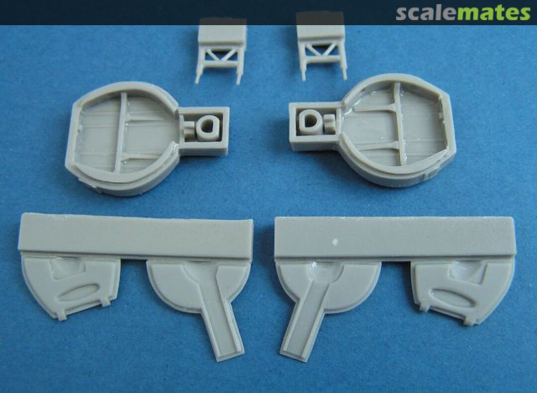 Boxart Vampire FB Mk.9 - Main Wheel Well U48-42 Pavla Models