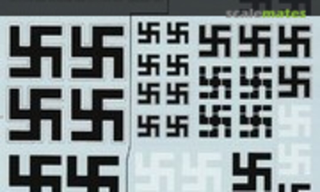 1:32 German WWII Luftwaffe Swastikas (Xtradecal X02-32) X02-32