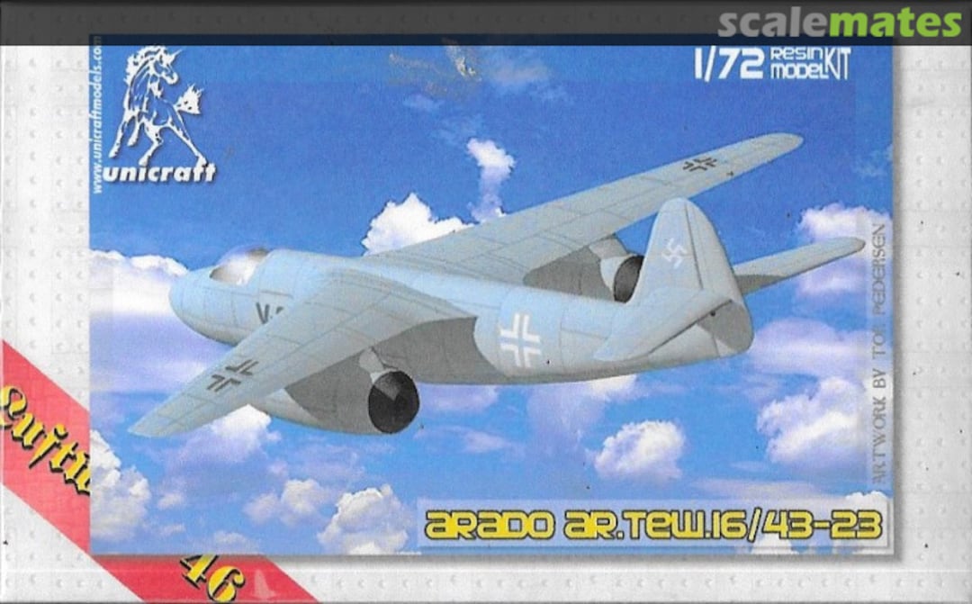 Boxart Arado Ar.TEW.16/43-23 Unicraft Models Boxart Arado Ar.TEW.16/43-23 Unicraft Models