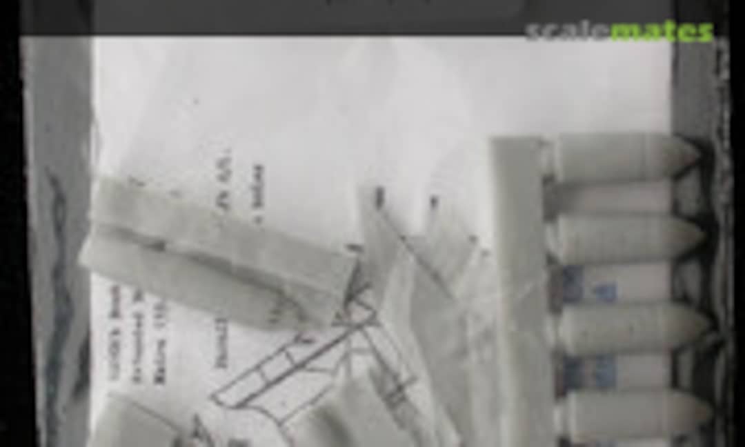 1:72 BAC Lightning Mk50 series Weapons and Pylons (Odds and Ordnance OAO72009) OAO72009