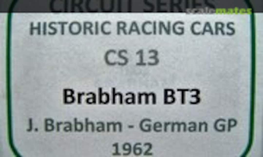 1:43 Brabham-Climax BT3 (Motorkits CS13) CS13