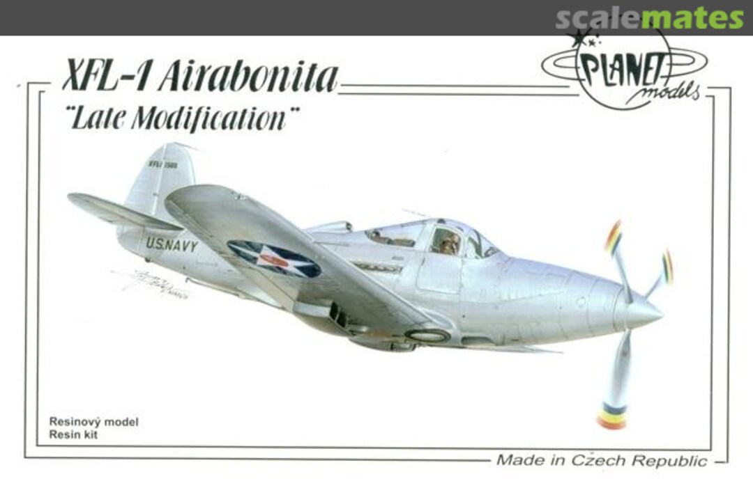 Boxart XFL-1 Airabonita "Late Modification" PLT140 Planet Models