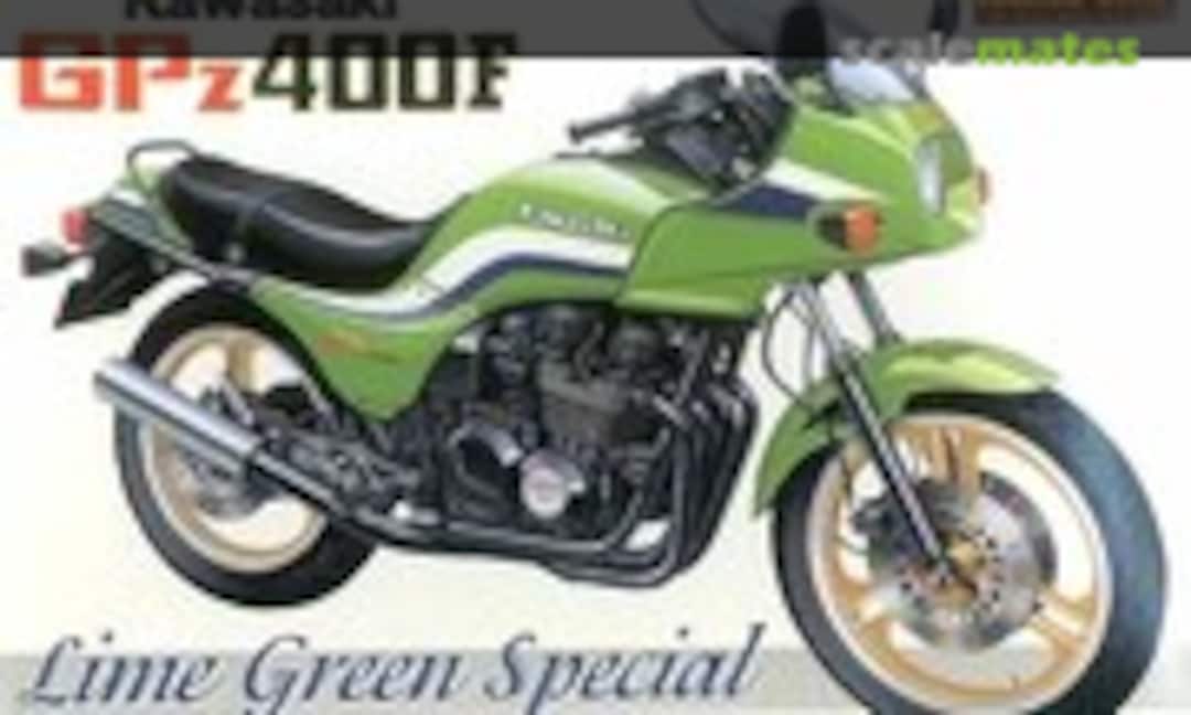 1:12 Kawasaki GPz400F Lime Green Special (Aoshima 028964)