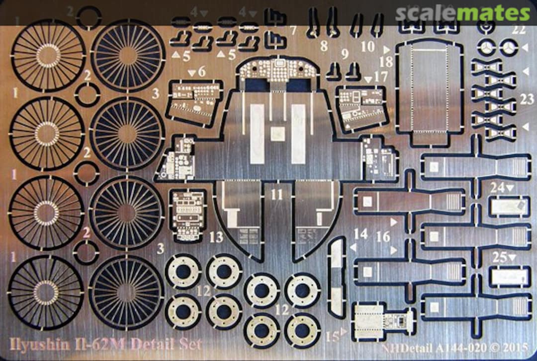 Boxart Iliyshin Il-62M Detail Set for ICM A144-020 NH Detail Boxart Iliyshin Il-62M Detail Set for ICM A144-020 NH Detail