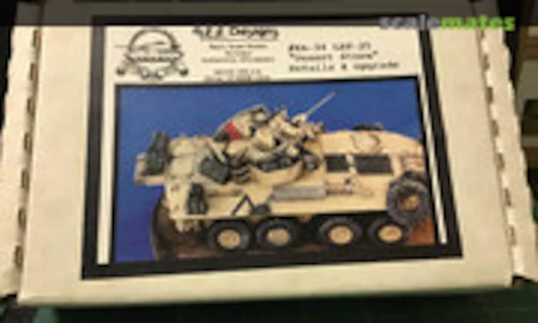 1:35 LAV-25 "Desert Storm" Details & Upgrade (A.E.F. Designs KA-34) KA-34