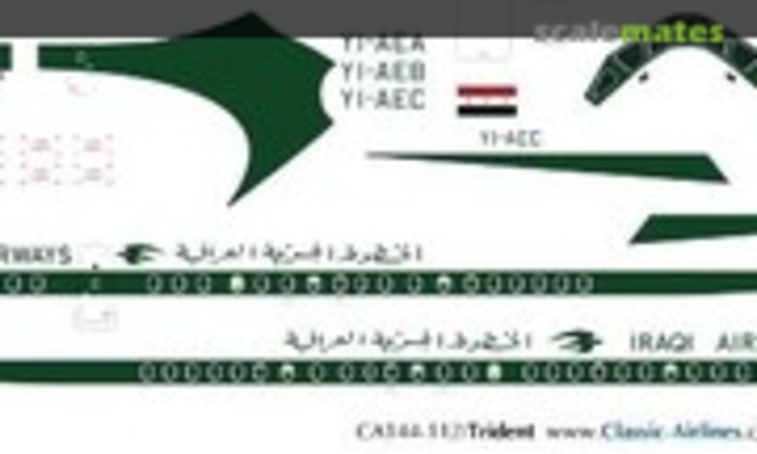1:144 Iraqi Trident (Classic Airlines CA144-112) CA144-112