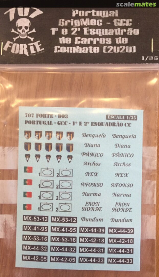 Boxart Portugal BrigMec - GCC D03 707 Forte Boxart Portugal BrigMec - GCC D03 707 Forte