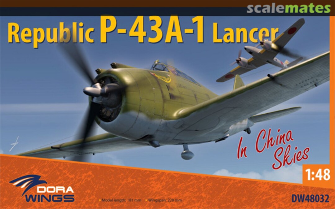 Boxart Republic P-43A-1 Lancer DW48032 Dora Wings Boxart Republic P-43A-1 Lancer DW48032 Dora Wings