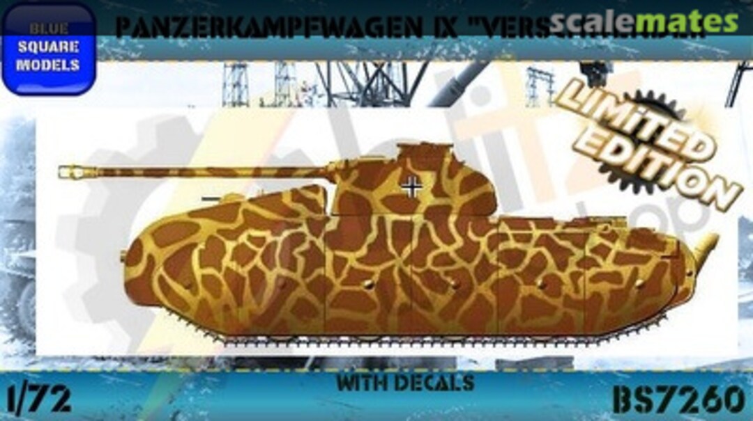 Boxart Panzerkampfwagen IX "Verschwender" BS7260 Blue Square Models