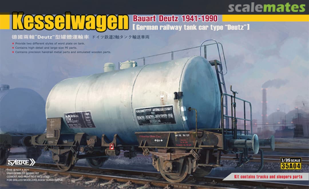 Boxart Kesselwagen 35A04 Sabre Model Boxart Kesselwagen 35A04 Sabre Model
