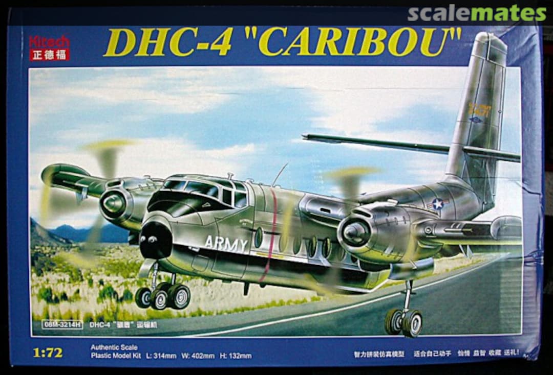 Boxart DHC-4 "CARIBOU" 08M-3214H Kitech
