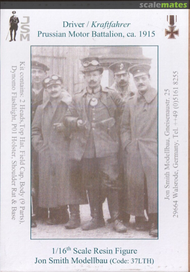 Boxart Driver / Kraftfahrer 37LTH Jon Smith Modellbau Boxart Driver / Kraftfahrer 37LTH Jon Smith Modellbau