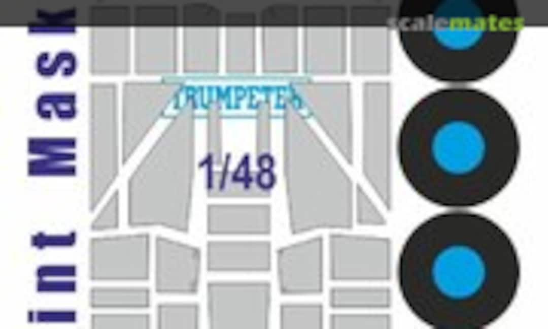 1:48 Fairey Albacore masks (KAV models KAV M48 066) KAV M48 066