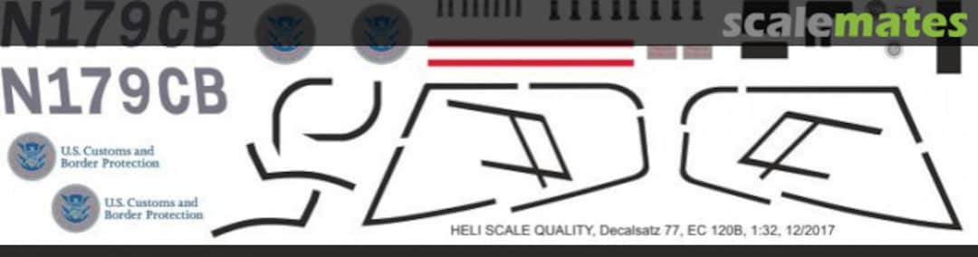 Boxart EC 120B - Homeland Security - N179CB Decal 77 Heli Scale Quality Boxart EC 120B - Homeland Security - N179CB Decal 77 Heli Scale Quality