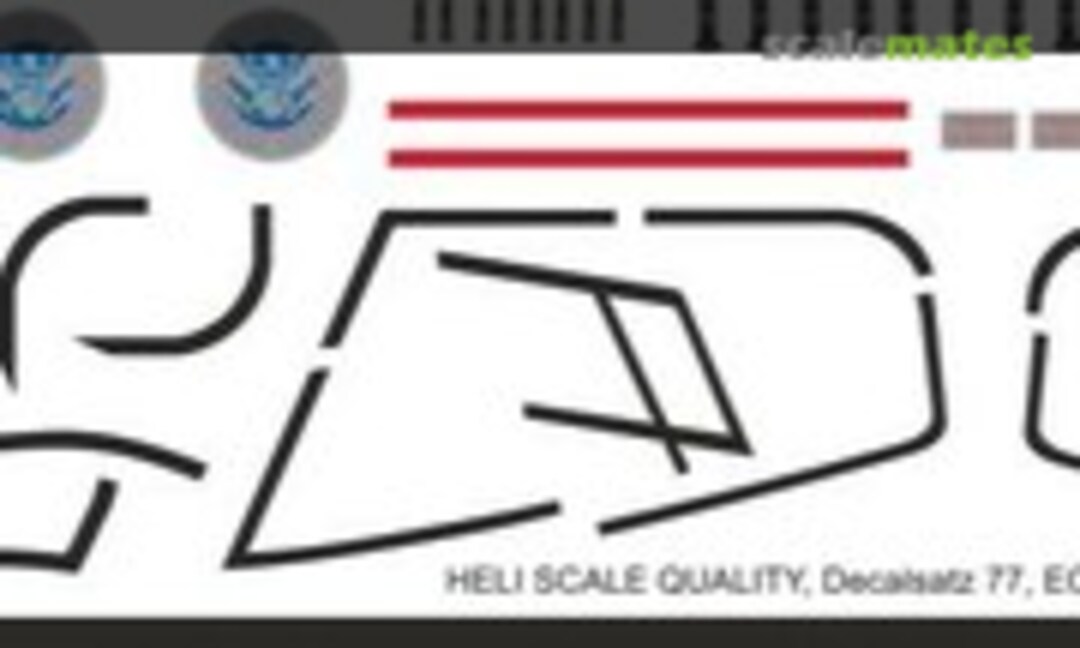 1:32 EC 120B - Homeland Security - N179CB (Heli Scale Quality Decal 77) Decal 77
