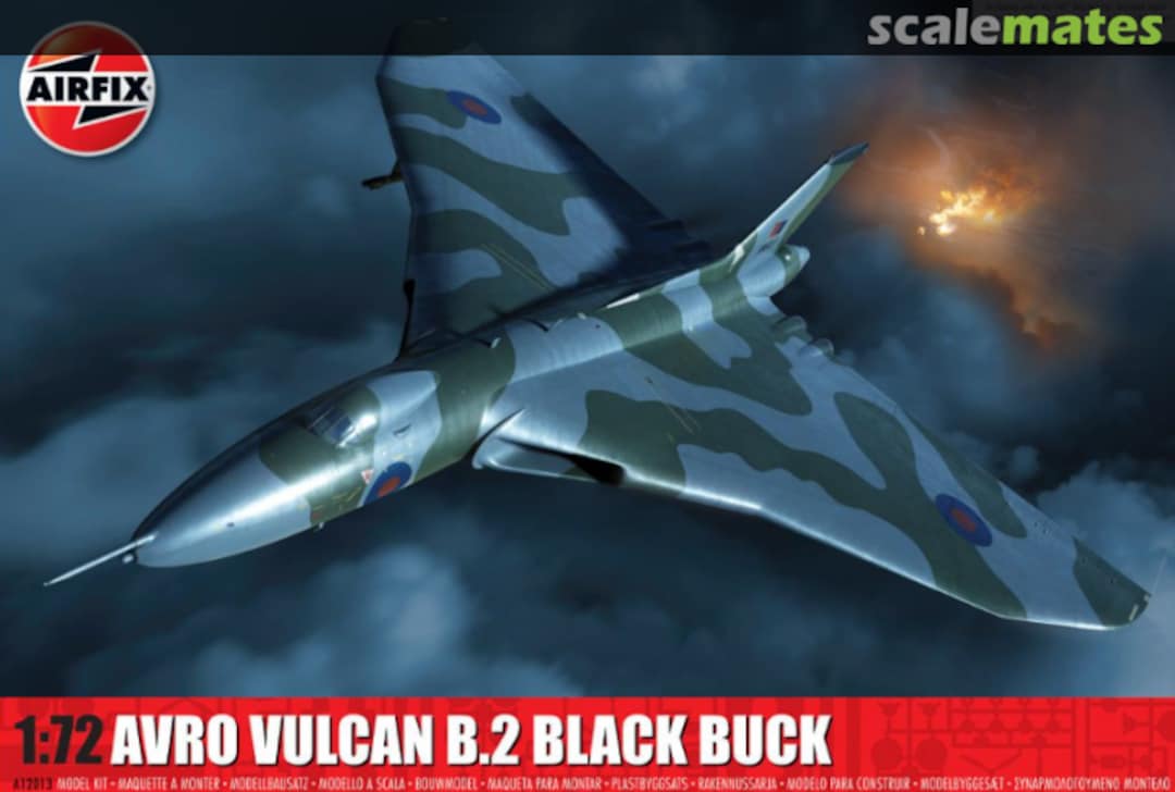 Boxart Avro Vulcan B.2 Black Buck BUNDLEA29 Airfix Boxart Avro Vulcan B.2 Black Buck BUNDLEA29 Airfix