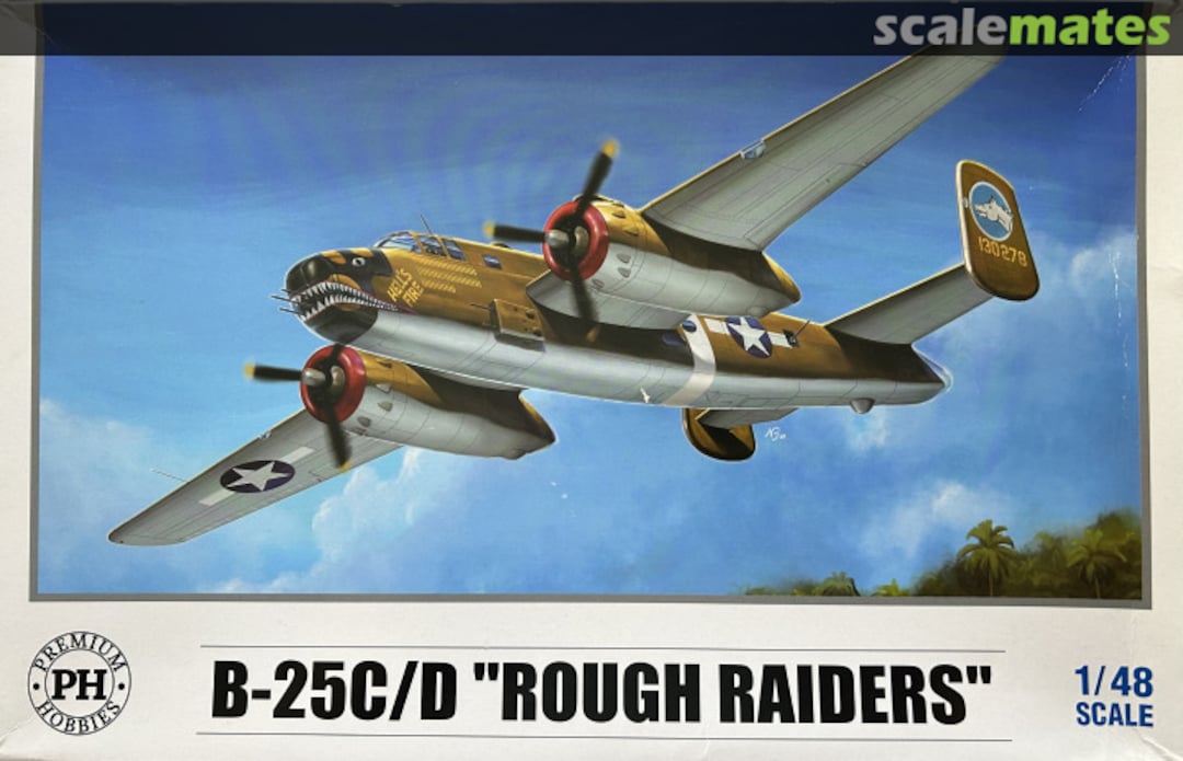 Boxart B-25C/D "Rough Raiders" 139v Premium Hobbies Boxart B-25C/D "Rough Raiders" 139v Premium Hobbies