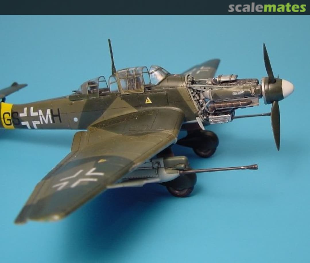 Boxart Junkers Ju 87 G STUKA detail set 7096 Aires Boxart Junkers Ju 87 G STUKA detail set 7096 Aires